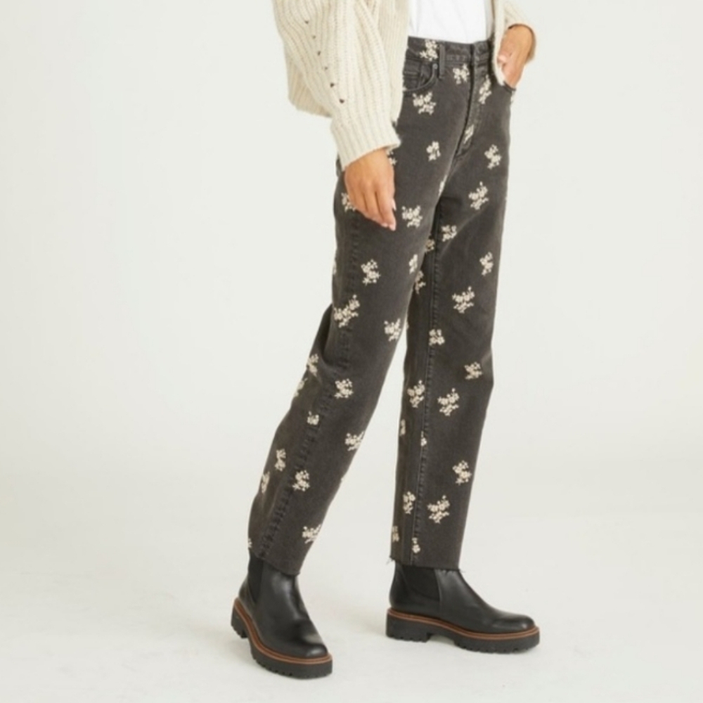 DRIFTWOOD Royce Straight jeans - Cream Clover Size 31